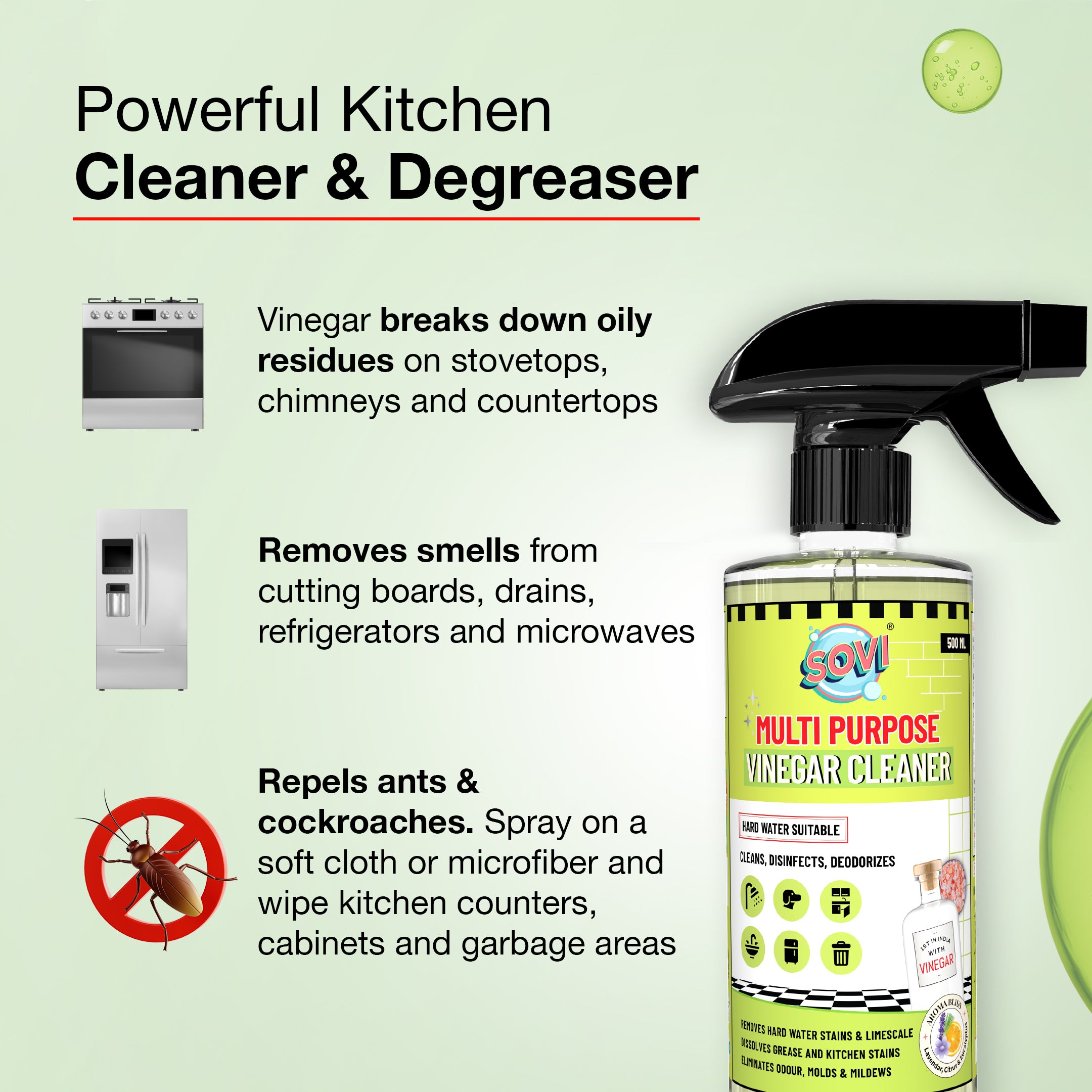 Clean Home, Clean Laundry Kit - Free 500 ml (₹249) SOVI® Laundry Liquid Detergent