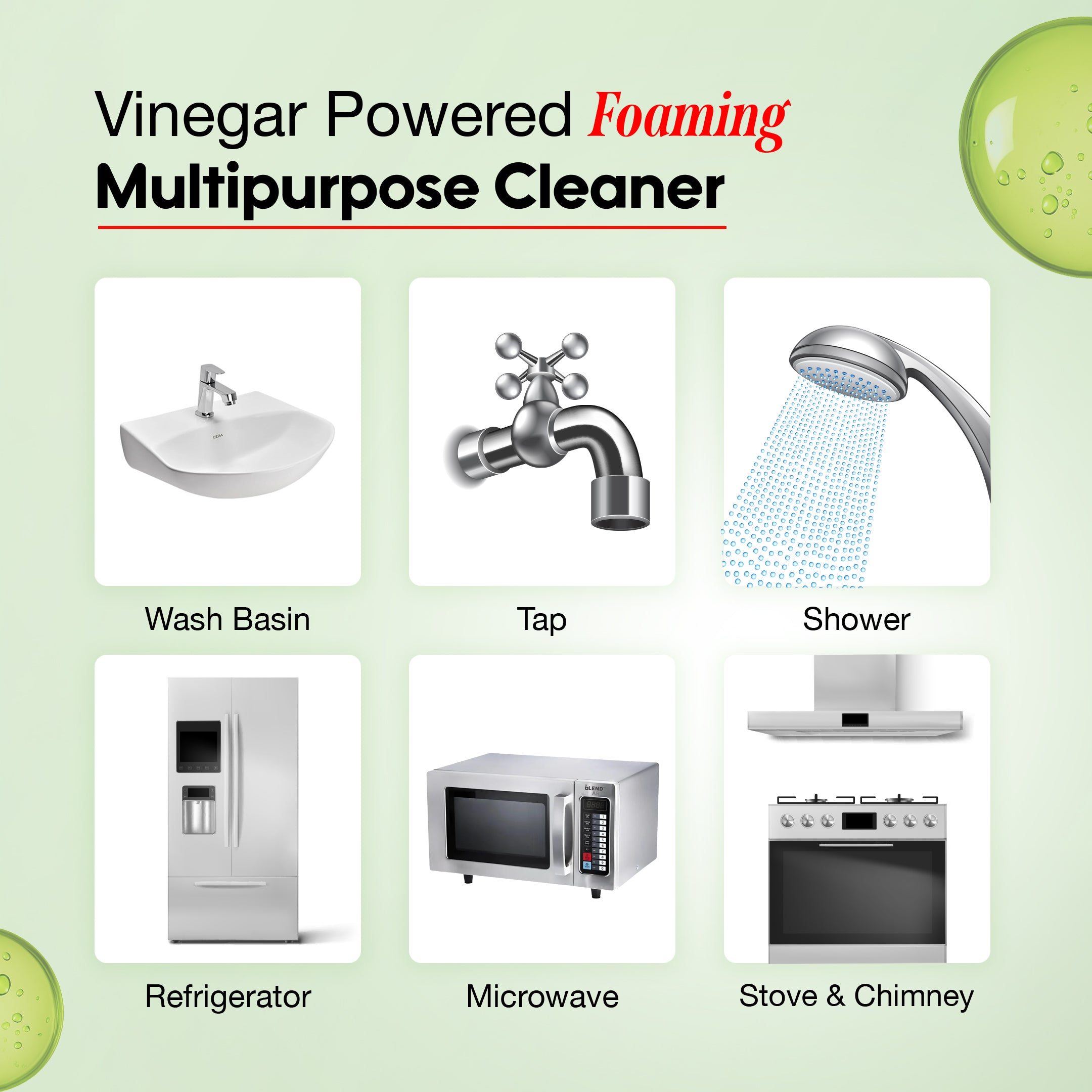 SOVI® MULTI PURPOSE VINEGAR CLEANER, CLEAN SCENT