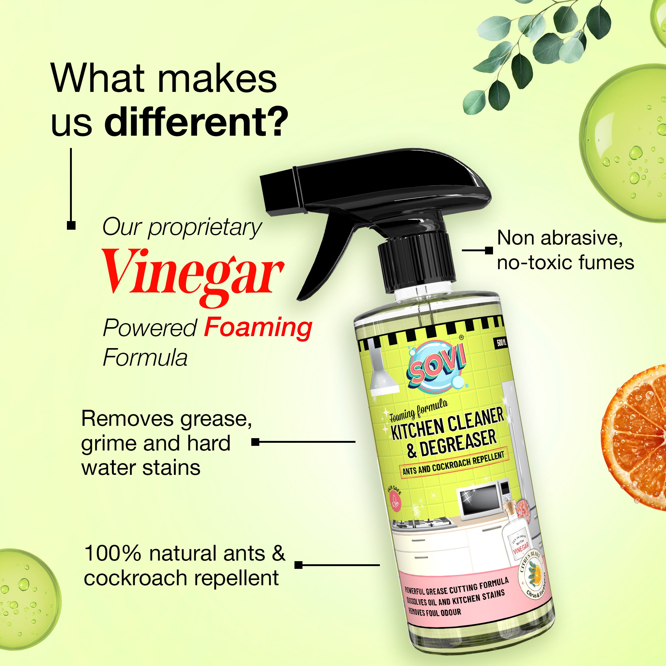 Suitable for Stoves, Chimneys, Counter Tops, Appliances, Cabinets, 500 ml