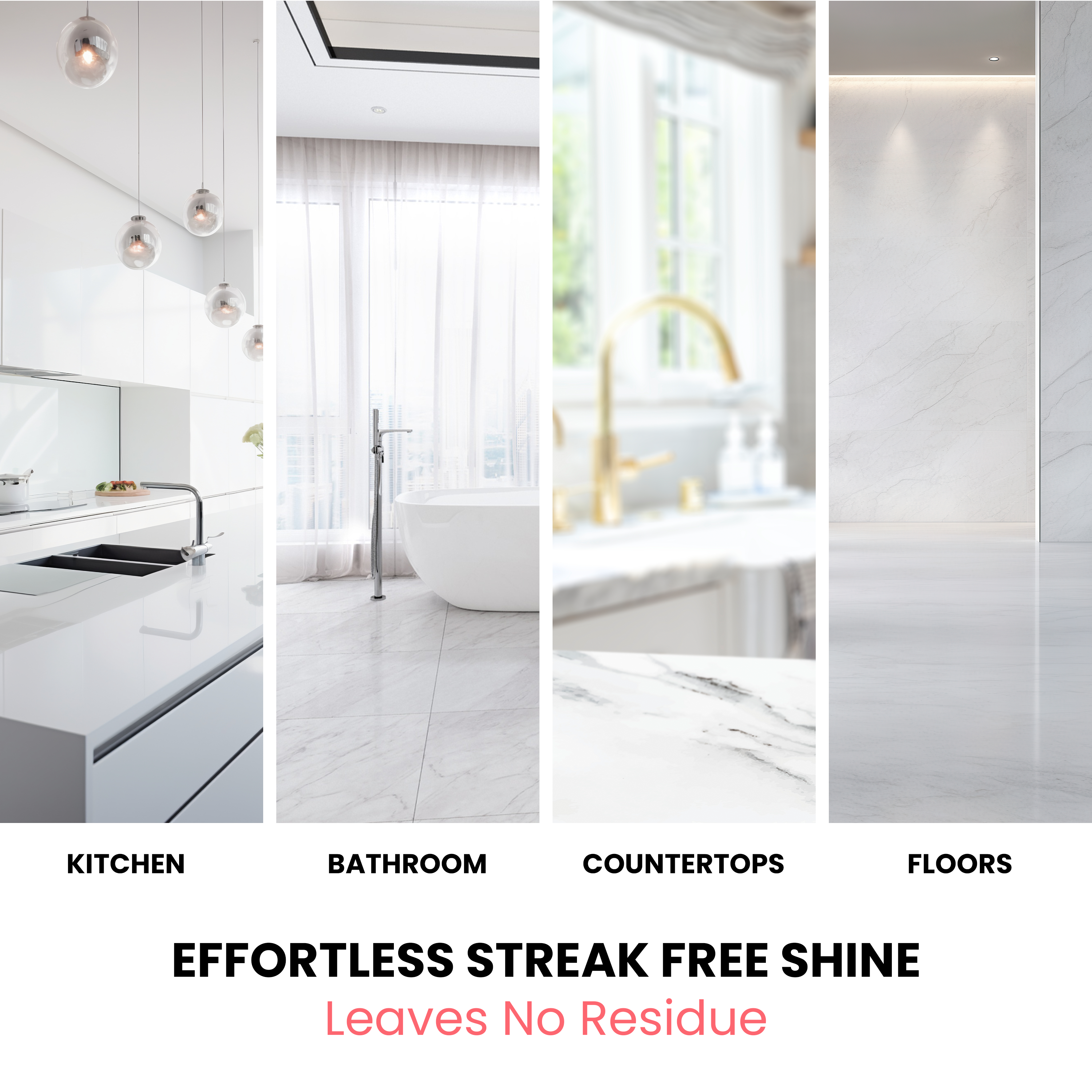 SOVI® ECO FRIENDLY MARBLE CLEANER, GRANITE, QUARTZ & FLOOR CLEANER, LOW FOAMING FORMULA, DEEP CLEANS, RESTORES SHINE, PH NEUTRAL FORMULA, 950 ML