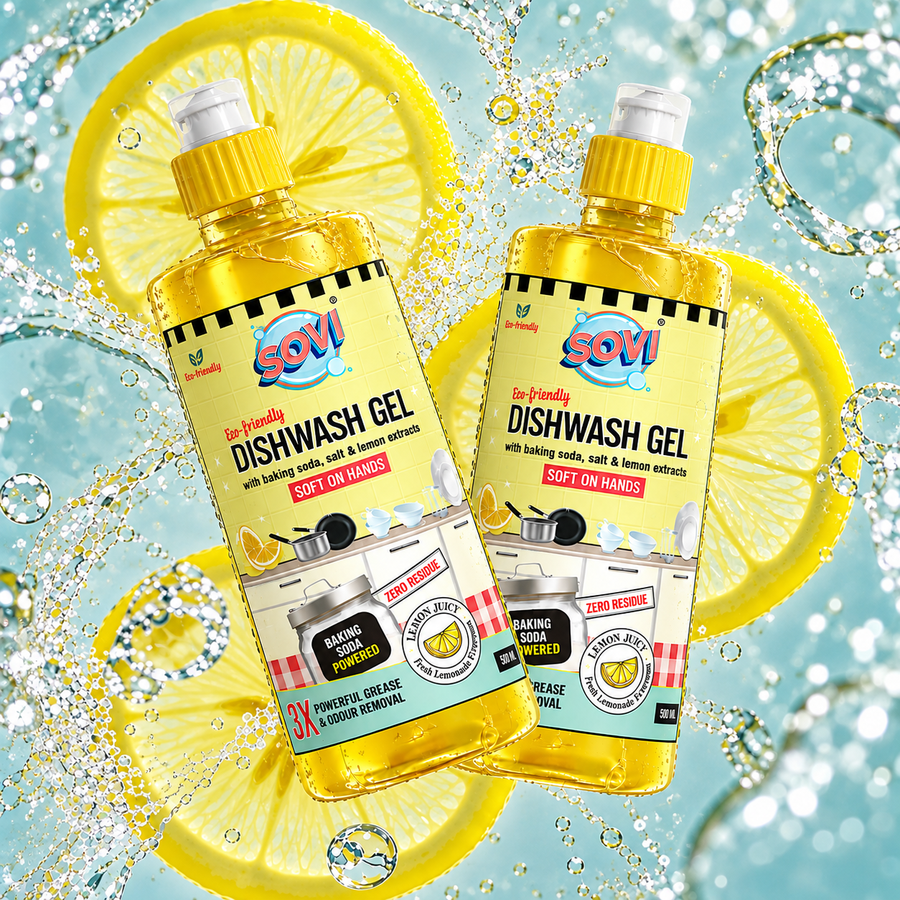 Dishwash Liquid, 3x Grease & Odour Remover