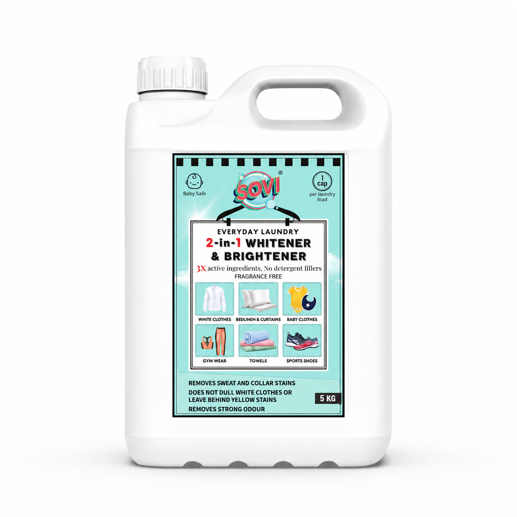 Fabric Whitener & Brightener, Bleach Free