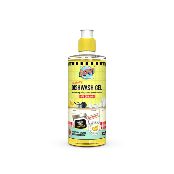 Bestseller Cleaning Kit - SOVI® Floor Cleaner, SOVI® Dishwash Liquid, SOVI® Glass Cleaner, TYDIBOWL® Toilet Cleaner, Pack of 4