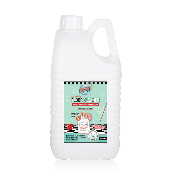 SOVI® Floor Cleaner 2L, SOVI® Dishwash Liquid 2L - Get TYDIBOWL® Toilet Cleaner ₹189 & SOVI® Glass Cleaner ₹149 FREE