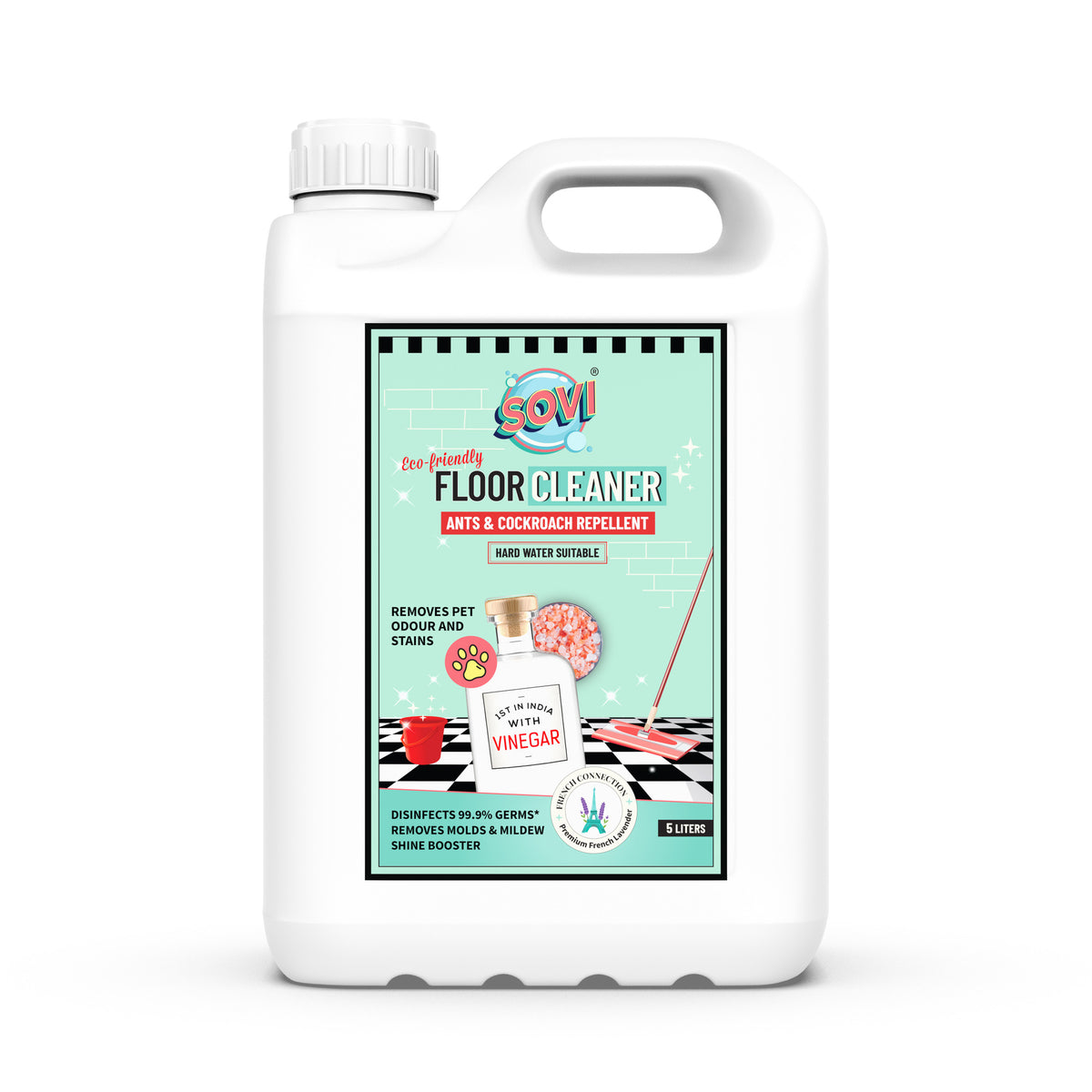 Floor Cleaner, French Connection Scent, Ants & Cockroach Repellent