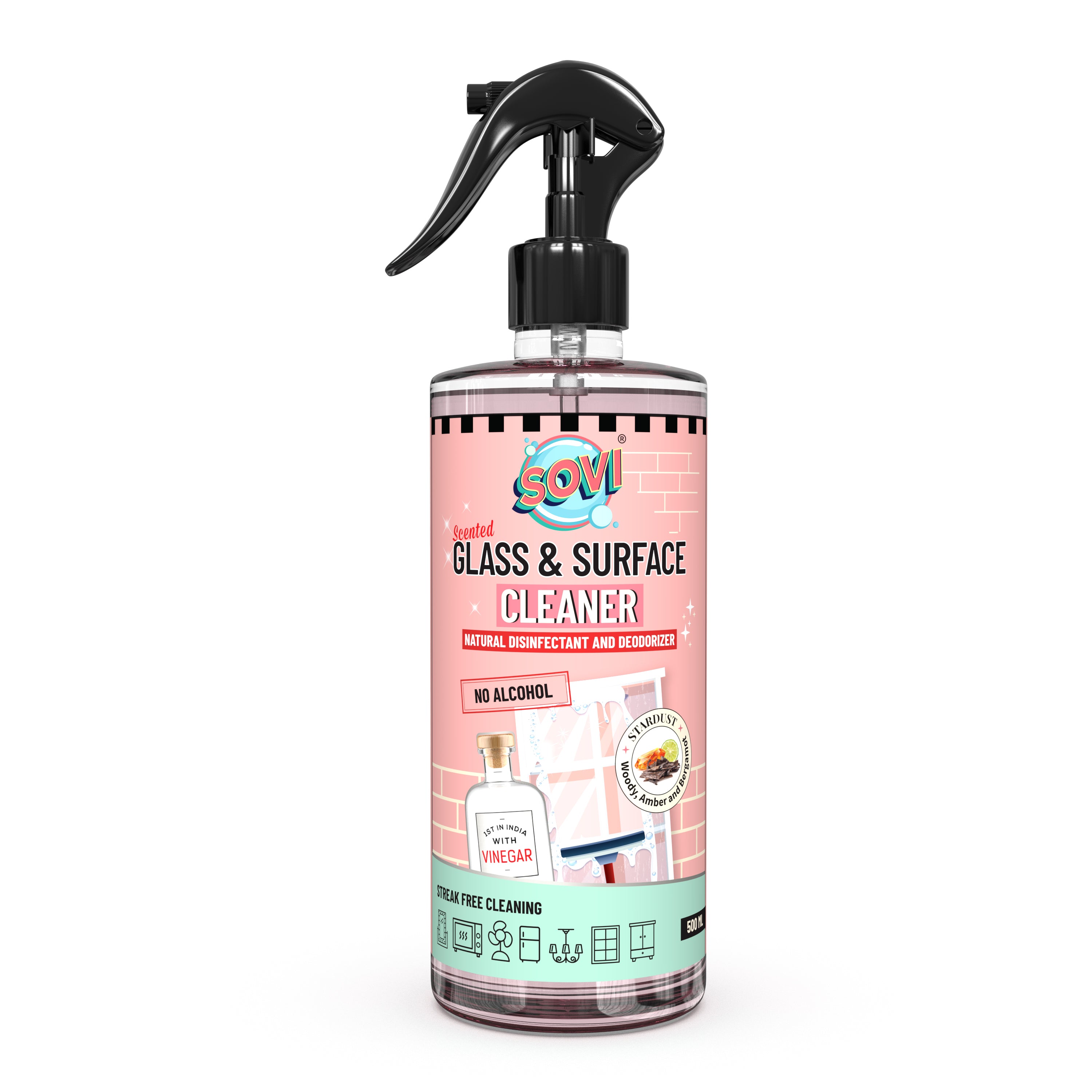 Bestseller Cleaning Kit - SOVI® Floor Cleaner, SOVI® Dishwash Liquid, TYDIBOWL® Toilet Cleaner, SOVI® Glass Cleaner (₹149) FREE