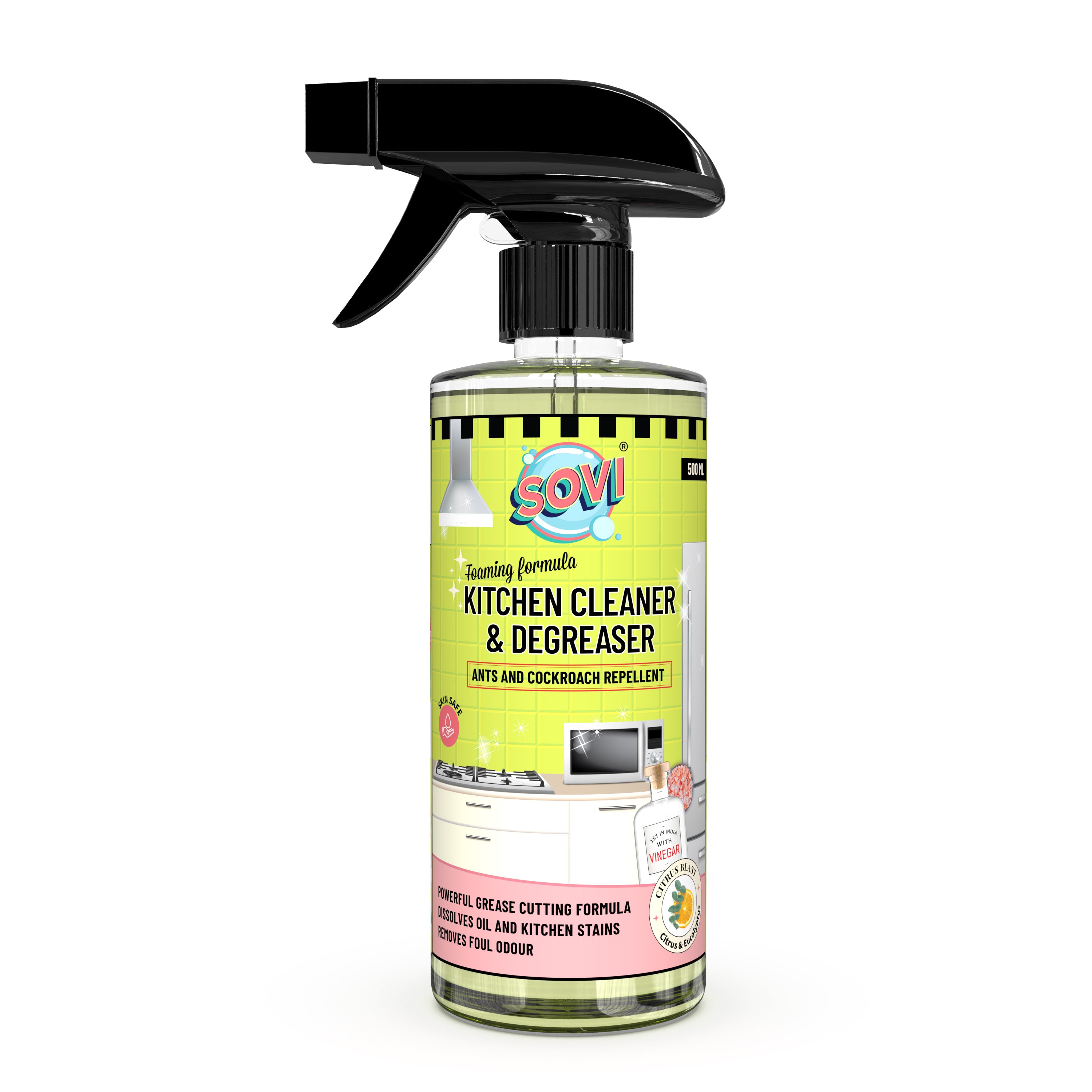 Suitable for Stoves, Chimneys, Counter Tops, Appliances, Cabinets, 500 ml