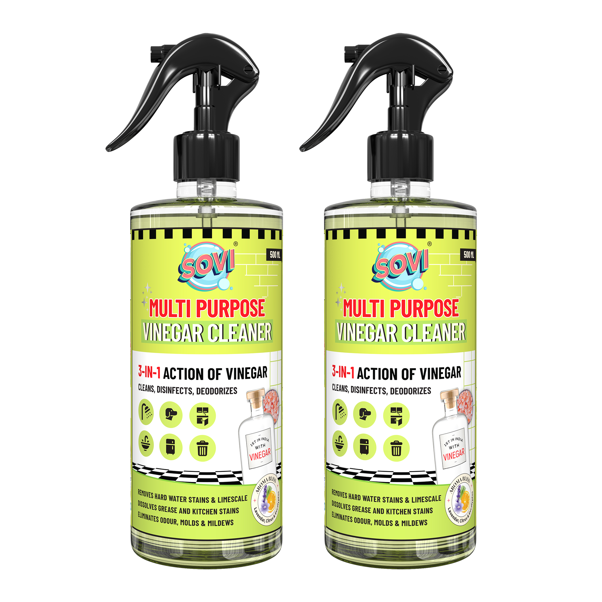 SOVI® MULTI PURPOSE VINEGAR CLEANER, CLEAN SCENT