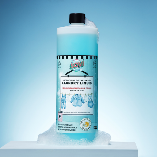 Enzyme Powered Liquid Laundry Detergent