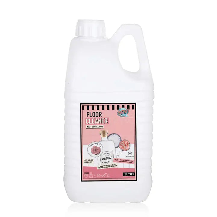 SOVI® VINEGAR POWERED DISINFECTANT FLOOR CLEANER 2 Liters