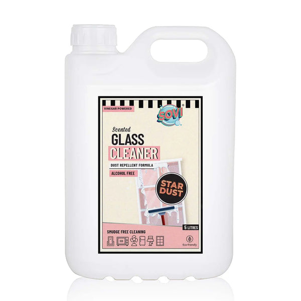 SOVI® VINEGAR POWERED SCENTED GLASS CLEANER, STARDUST ( 5L )